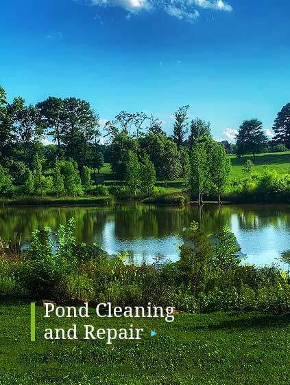 Pond Cleaning Repair Maintenance Company Park City, Utah